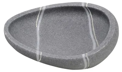 Produktbild von Ridder LITTLE ROCK Seifenschale zum Stellen, grau
