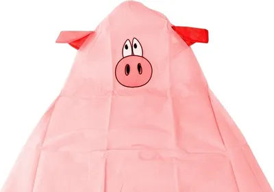 Produktbild von Videx® Pflanzen-Winterschutz-Vlieshaube Schwein "Rosi" Rosa 125 x 120 cm
