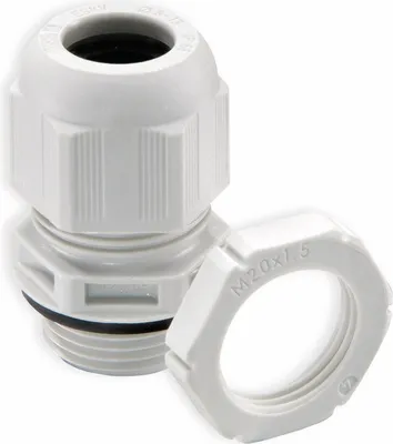 Zdjęcie produktu dla Dławik kablowy WISKA, 10066527, ESKV-SET 25, M 25x1,5, metryczny, jasnoszary