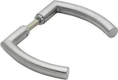 Produktbild von HOPPE Drückerpaar Trondheim GD-E1430Z, 8mm, L 66, TS 35-45,edelstahl matt