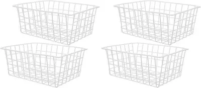 Image de Grille de rangement pour réfrigérateur - Lot de 4 pièces