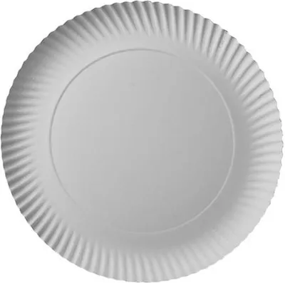 Produktbild von Papstar Teller, Pappe "pure" rund Ø 29 cm 2 cm weiß, 2 x 100 Stück