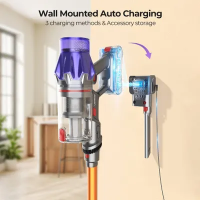 Image de Aspirateur sans fil - Mini-aspirateur - Aspirateur d'appoint - Aspirateur pour voiture - Appareil de nettoyage compact