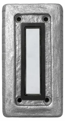 Produktbild von REV Ritter Klingeltaster 1-fach Titan unbeleuchtet