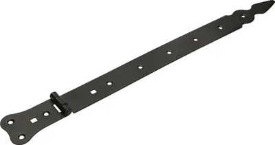 Obrázok produktu pre KOTARBAU® 400 mm dverný záves Dverný záves Krížový záves Dverný záves Čierny záves z nehrdzavejúcej ocele Záves na záhradnú bránu Stavebné kovanie Odolný