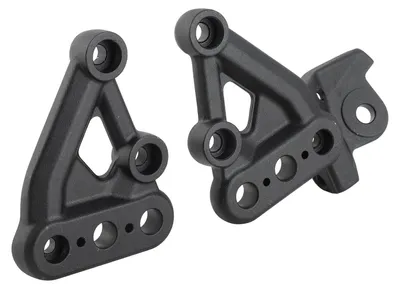 Zdjęcie produktu dla Para wsporników podnóżków lewy prawy ze stopu aluminium Wspornik podnóżka motocyklowego Zamiennik do Talaria Sting X3 MX3 MX4 czarny