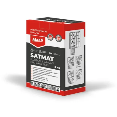 Obrázek produktu pro MAXX SATMAT spárovací malta šedá, 5 kg