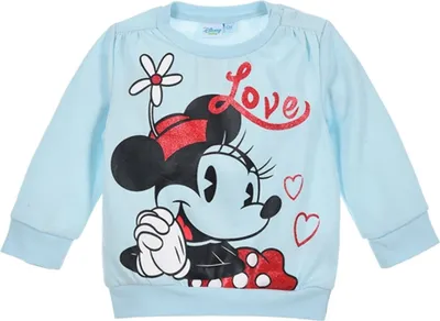 Produktbild von Mädchen Sweatshirt Disney Minnie Mouse Sweatshirt blau Baby 68