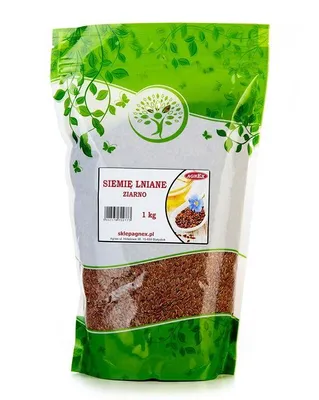 Zdjęcie produktu dla Siemię lniane ziarno 1 kg