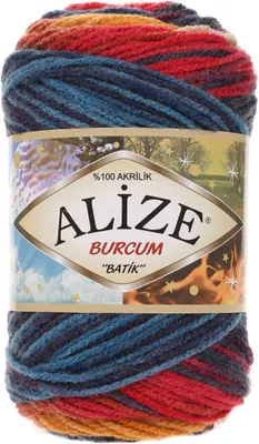 Produktbild von Alize Burcum Batik 4340 Strickgarn