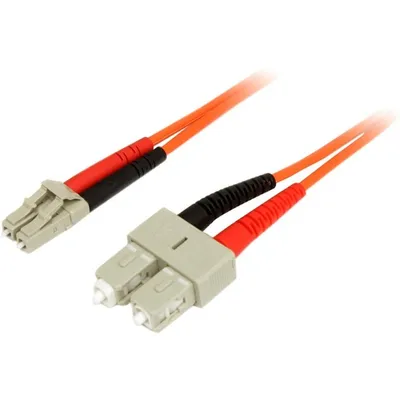 Produktbild von StarTech.com 3m Multimode 62,5/125 Duplex LWL-Patchkabel LC - SC, 3 m, OM1, LC, SC