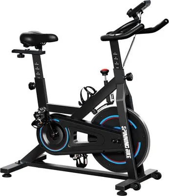 Productafbeelding van Hometrainer met Magnetische Weerstand, In Hoogte Verstelbaar tot 120 kg