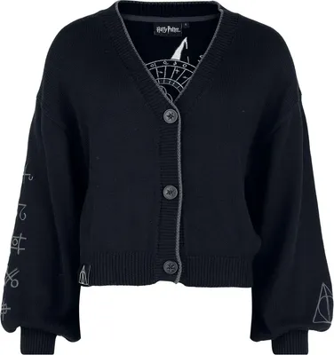 Produktbild von Harry Potter Cardigan Damen Cardigan grau L