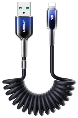 Obrázek produktu pro JOYROOM S-A43 A-L, 1,5 m, Lightning, USB A, Samec, Samec, Černá