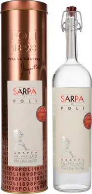 Image de Poli Grappa Sarpa di Poli 40% Vol. 0,7l in Tinbox