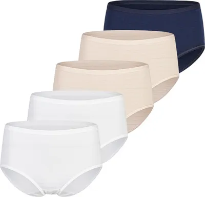 Produktbild von Speidel 5er Pack Baumwolle & More Midi Slip Elastischer Tragekomfort, Flache Abschlüsse, Ideal für jeden Tag