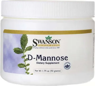 Imagen del producto de Swanson - D-Manosa, polvo, 50g