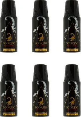 Produktbild von Scorpio Noir Absolu Deodorant pour homme 6*150ml