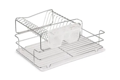 Obrázek produktu pro Edenberg EB 302 Kovový sušák na pánve stříbrný odkapávač