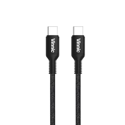 Produktbild von Vinnic USB-C to C cable 3m 60W, black