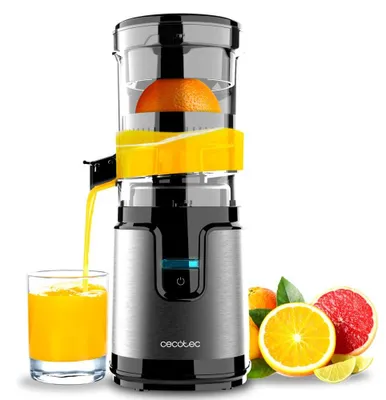 Produktbild von Cecotec Essential TowerAdjust Easy Steel, Zentrifugal-Entsafter, Schwarz, 0,35 l, 0,35 ml, Automatisch, 140 W