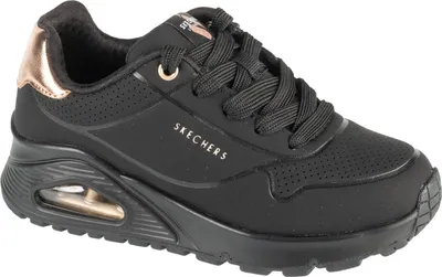 Produktbild von Skechers Uno Gen1 - Shimmer Away 310545L-BBK, Sneaker, für Mädchen, Schwarz