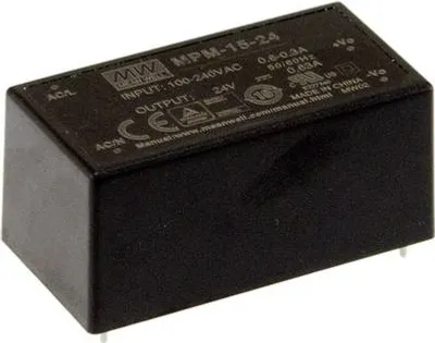 Produktbild von MEAN WELL MPM-15-3.3 Netzteil & Spannungsumwandler (MPM-15-3.3)