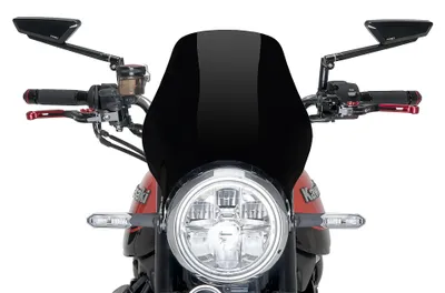 Produktbild von Windschild Puig Naked mit ABE für Kawasaki Z900RS, Z900RS SE Bj. 2018 - 2026