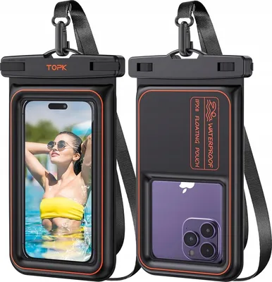 Produktbild von Wasserdichte Hülle IPX8 Case wasserdichte Schutzhülle für Smartphone TOPK