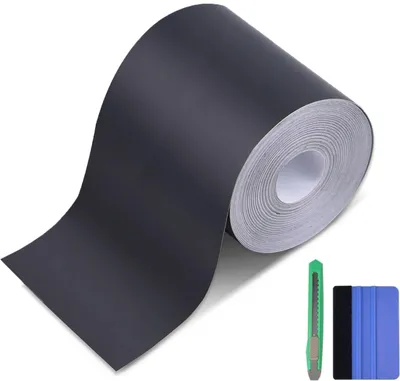 Obrázek produktu pro Ochranná fólie na nárazníky, černá, matná (15 cm x 9 m)
