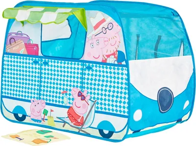 Produktbild von Worlds Apart Peppa Wutz: Wohnmobil-Pop-up-Spielzelt; 167PED01E