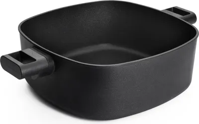 Produktbild von Woll, Eco Logic Induktion, Gussbräter, viereckig, SG 28 x 28cm, 10,5 cm hoch, 6,3 Liter