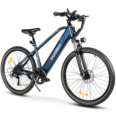 Image de E-Bike 26 pouces avec app, IP54 Shimano 7S 250W vélo électrique de ville 36 V 15 Ah 25 km/h Vélo électrique IP54,MTB 7 vitesses E Bike Off-Road VTT