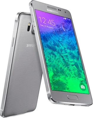 Produktbild von Samsung Galaxy Alpha SM-G850F, 11,9 cm (4.7"), 2 GB, 32 GB, 12 MP, Android 4.4.4, Silber