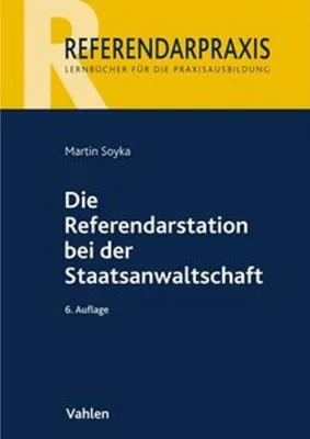 Image de Die Referendarstation bei der Staatsanwaltschaft