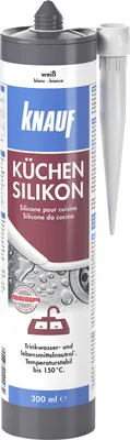 Produktbild von Knauf Küchen Silikon 300 ml weiß