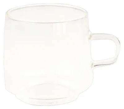 Produktbild von Latte-Glas mit Henkel CHiATO, 320 ml – Transparent