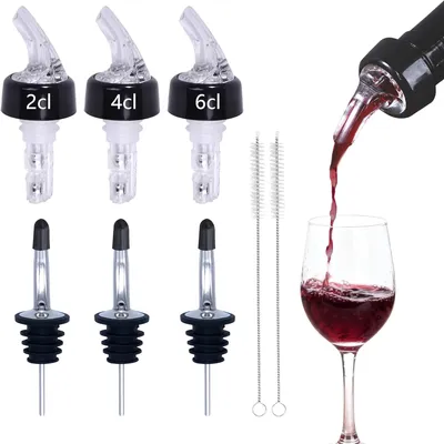 Obrázek produktu pro Sada výčepních kohoutků, 6 kusů, různých velikostí, pro přípravu koktejlů