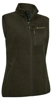 Produktbild von Deerhunter Damen, Lady Atlas Fleece Weste, Jagdweste, Farbe:Forest Green, Größe:44