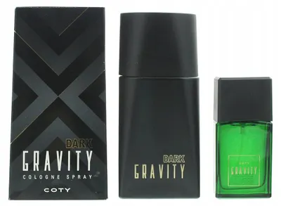 Zdjęcie produktu dla Zestaw Coty: Dark Gravity woda kolońska dla mężczyzn, 100 ml + Defy Gravity woda kolońska dla mężczyzn, 30 ml