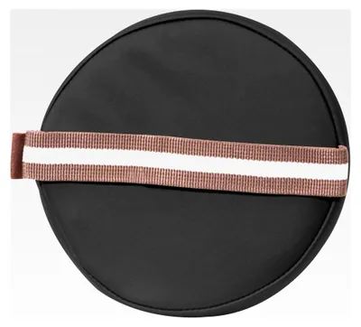 Produktbild von Nackenrolle für Massageliege, extra groß, 15 x 66 cm, Schwarz, 1 Stück
