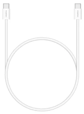 Productafbeelding van imoshion Braided USB-C naar USB-C kabel 60W - 0,5 meter - Wit