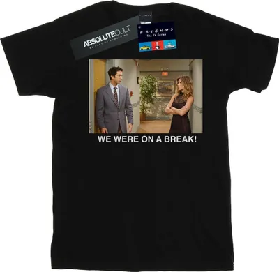 Produktbild von Friends - "We Were On A Break" T-Shirt für Damen BI23961 (S) (Schwarz)