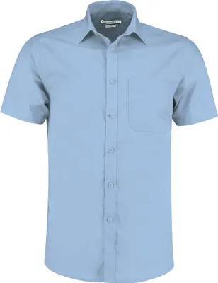 Produktbild von Kustom Kit - Hemd für Herren kurzärmlig BC5420 (18 in) (Hellblau)