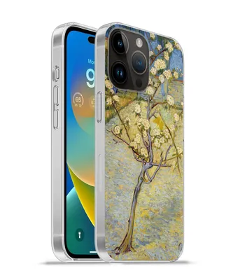 Produktbild von MuchoWow® Handyhülle Schutzhülle Hülle für Apple iPhone 14 Pro - Softcase Blühender Birnbaum - Vincent van Gogh Silikon Softcase Handy Hülle - Umschlag
