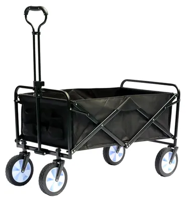 Produktbild von Premium Faltbarer Bollerwagen Transportwagen Handwagen Gartenwagen