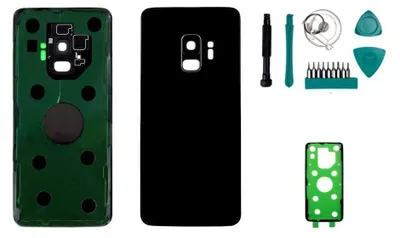Produktbild von Samsung Galaxy S9 Backcover schwarz - Set