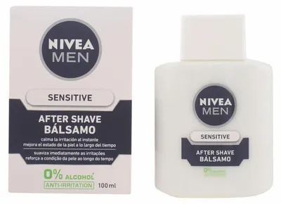Zdjęcie produktu dla Woda po goleniu Nivea Men Sensitive 0% alkoholu (100 ml)