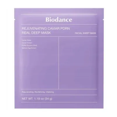Zdjęcie produktu dla Maska w płachcie regenerująca Biodance Rejuvenating Caviar 1szt ORYGINALNE