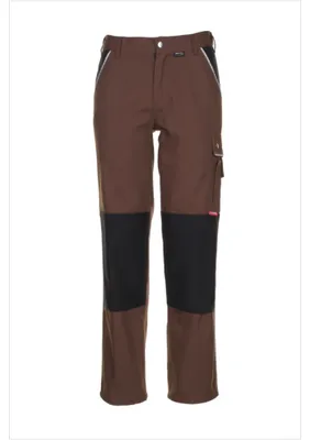 Produktbild von Planam  Canvas 320 Bundhose braun/schwarz Gr. 98, 2126098
